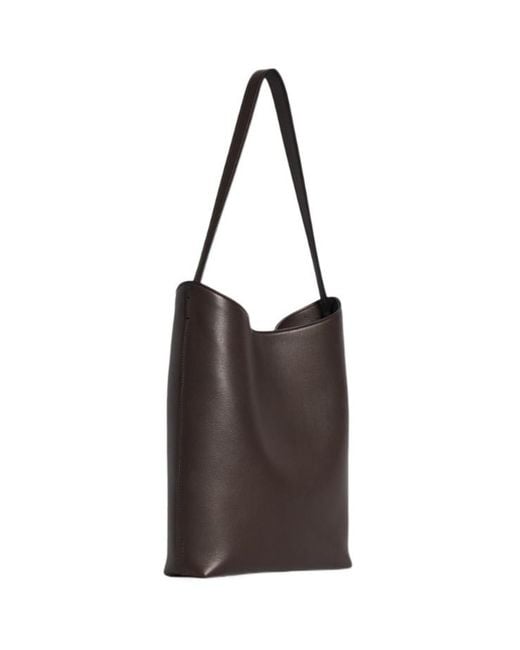 The Row Brown Alma Shoulder Bag