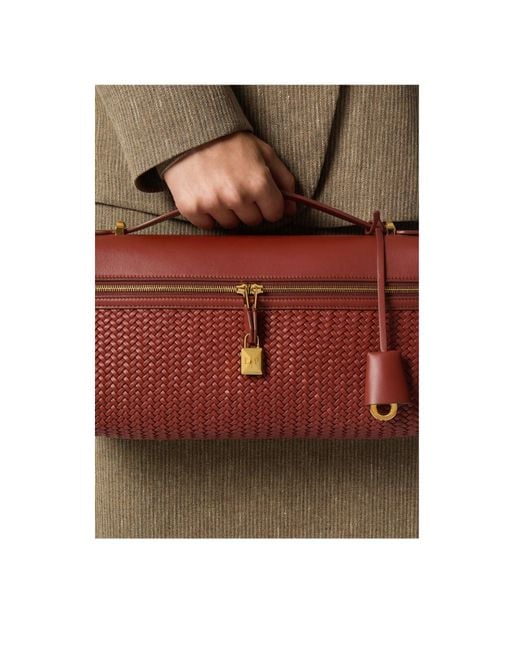 Loro Piana Red Extra Softy Bag L33