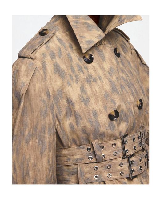 Ganni Natural Trench Coat