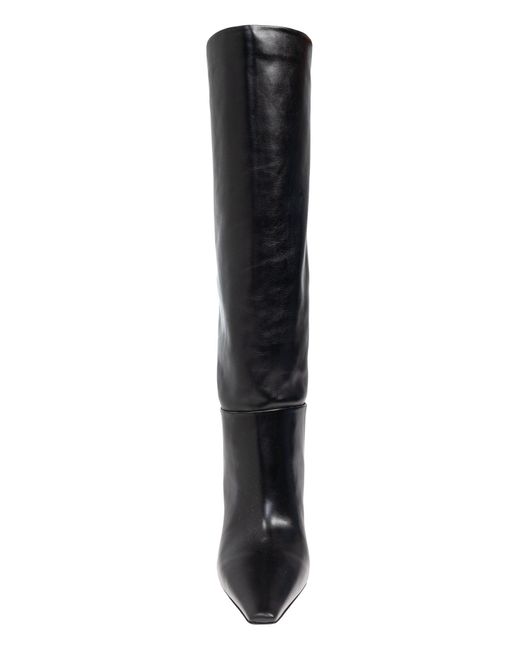 Versace Black Pointed-Toe Heeled Boots
