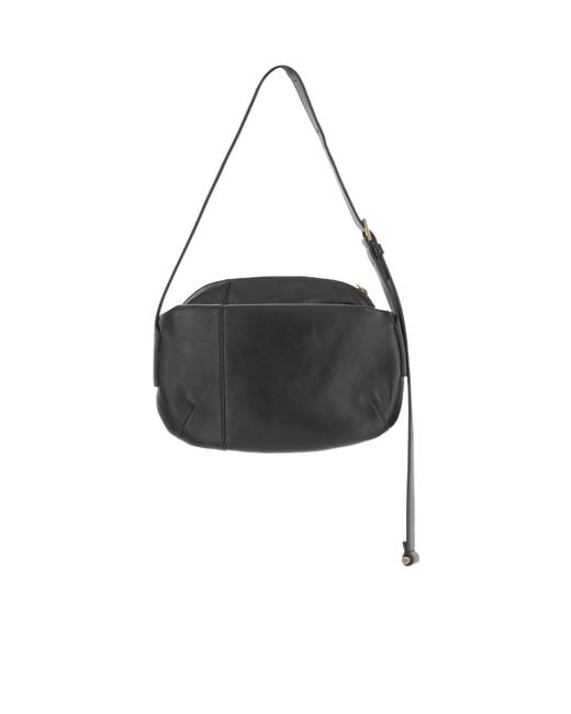 Versace Black Zip-Up Mini Shoulder Bag