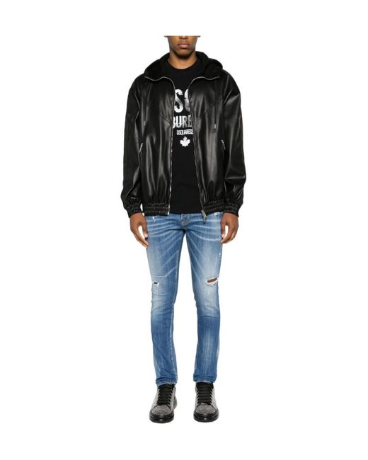 DSquared² Blue Soft Ring Spun Denim Jeans for men