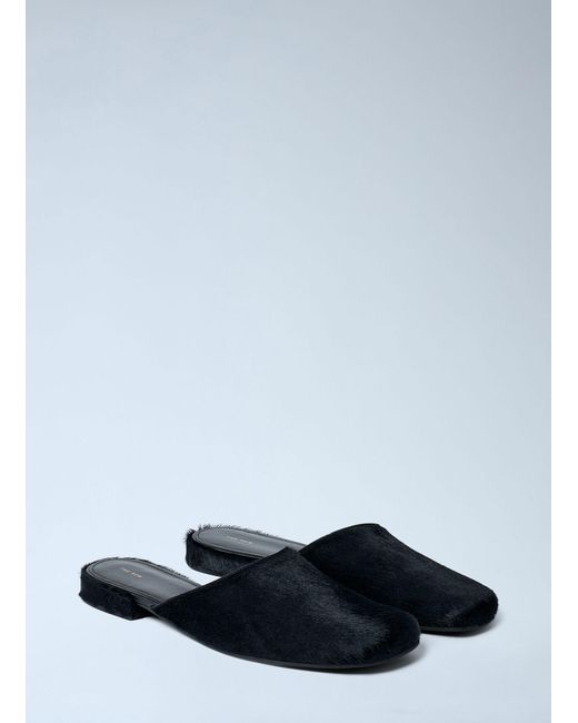 The Row Black Penelope Mules