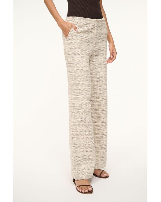 Staud White Pocket Casual Pants