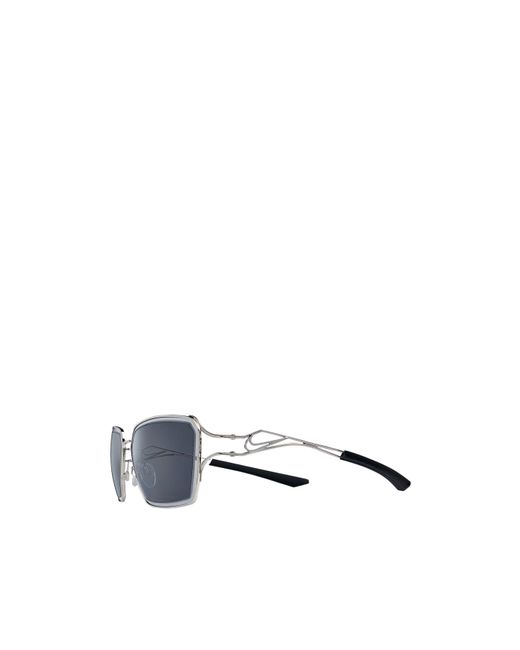 Nike Blue Veil Prism Rectangle Frame Sunglasses for men