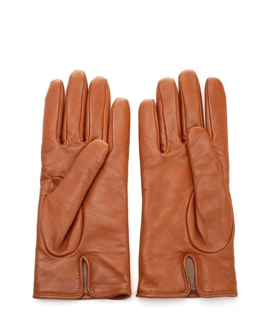 Chloé Brown Chloé Iconic Gloves