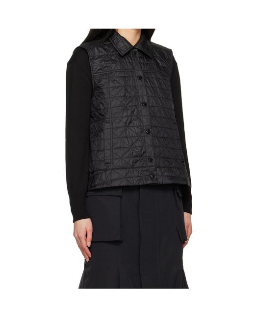 Moncler Black Vests