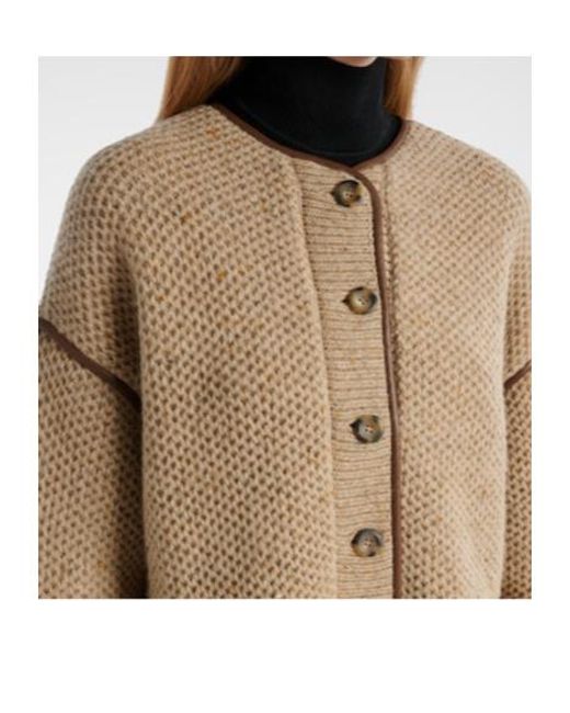 Altuzarra Natural Medrano Wool-Blend Jacket