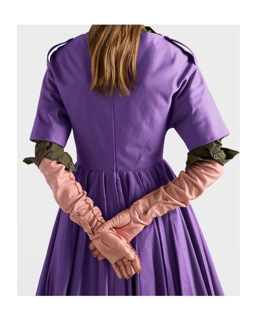 Prada Pink Long Opera Gloves