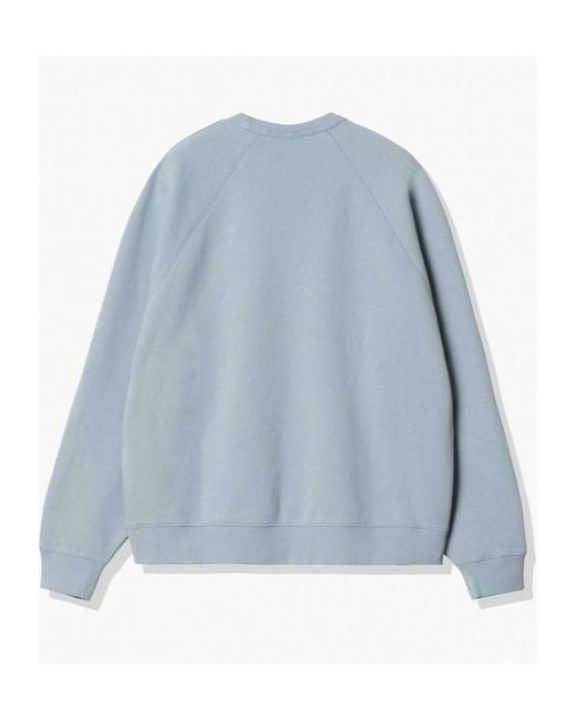 Carhartt Blue Round-Neck Sweater