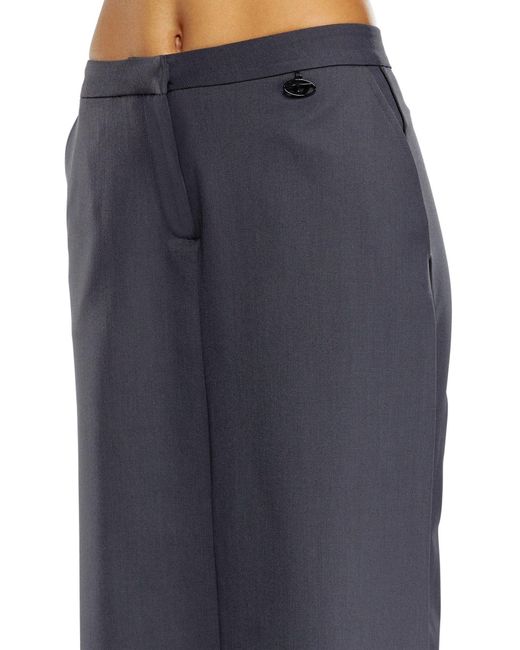 DIESEL Blue P-Earl Hybrid Skirt-Pants