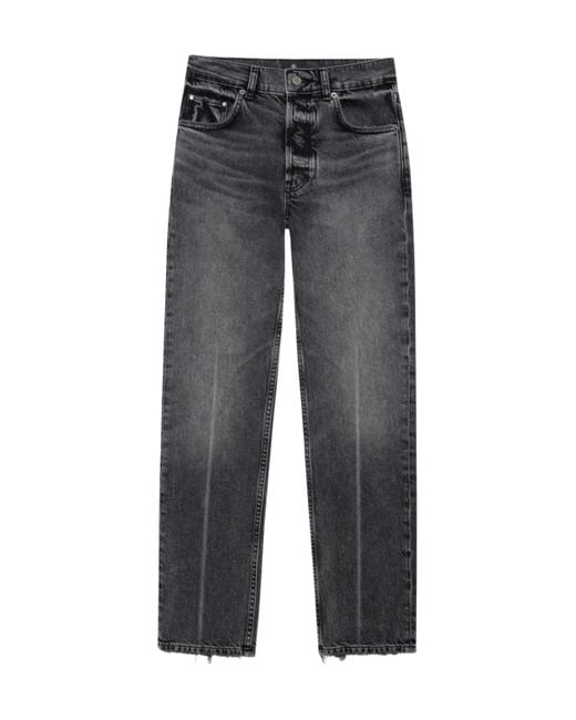 Anine Bing Gray Kate Jeans