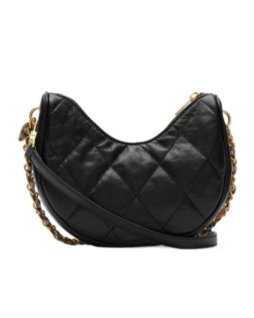 Burberry Black Horseshoe Chain Bag