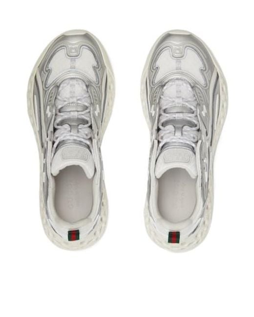 Gucci White Cub3D Sneakers for men