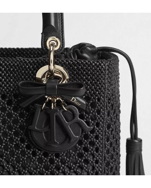 Dior Black Medium Lady Bag