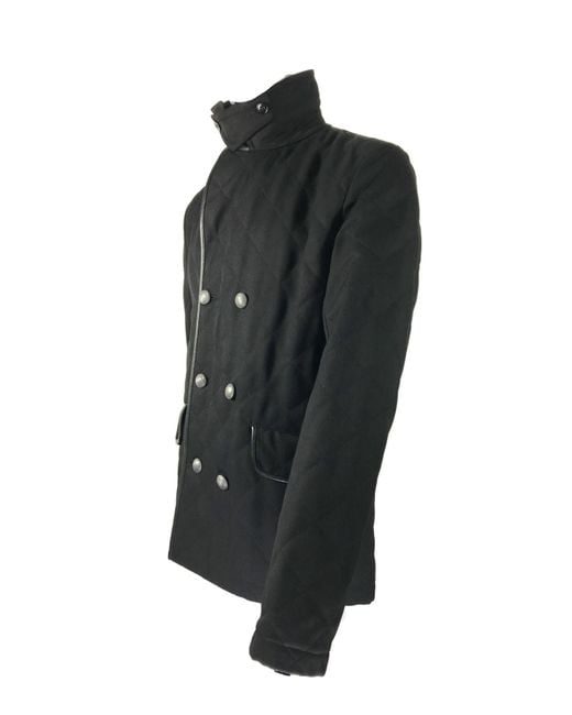 Gucci Black Double-Breasted Casual Jacket for men