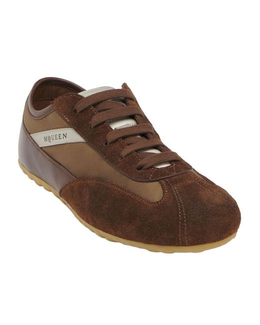 McQueen Brown Boxe Sneaker