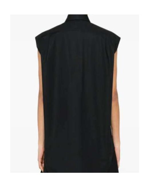 Moschino Black Poplin Shirt