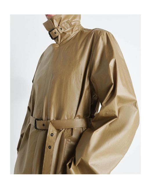 Lemaire Natural Water Repellent Belted Wrap Coat