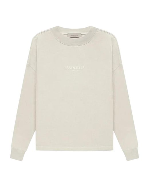 Fear Of God White Long-Sleeved Sweatshirt for men