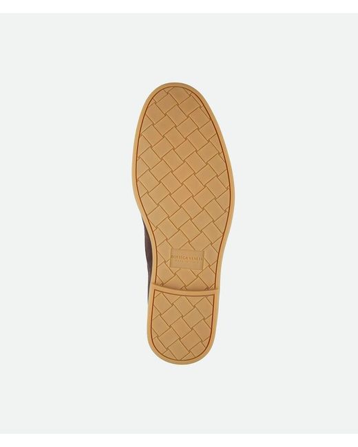 Bottega Veneta Brown Astaire Lace-Up Ankle Boot for men