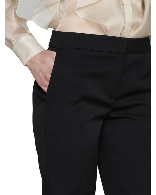 Fabiana Filippi Black Tailored Trousers