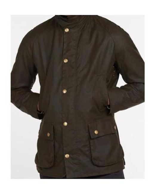 Barbour Brown Ashby Wax Jacket for men