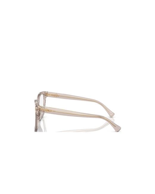 Ralph Lauren White Ralph By Eyewear Square Frame Glasses