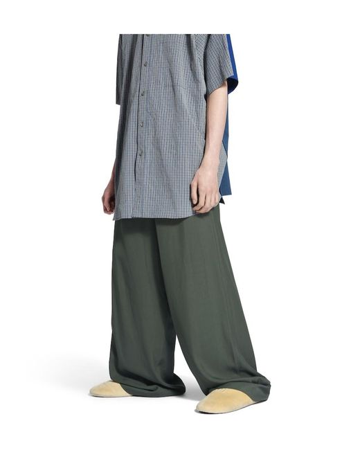 Balenciaga Green Tailored Tracksuit Pants for men
