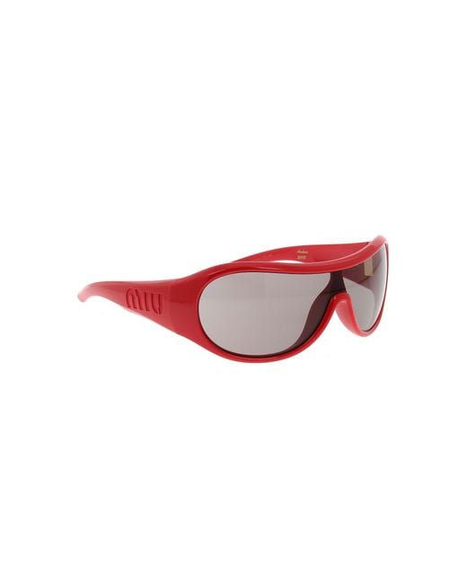 Miu Miu Pink Full Frame Sunglasses
