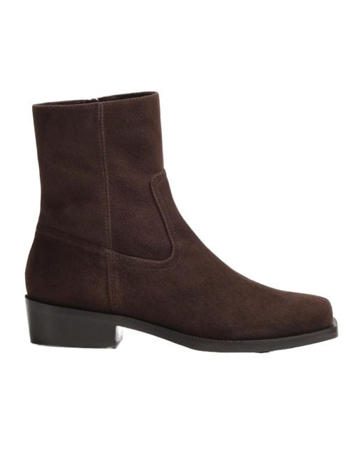 Aquazzura Brown Out Law Ankle Boots