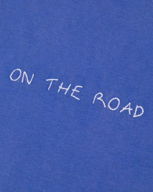 Maison Labiche Blue Popincourt T-Shirt for men