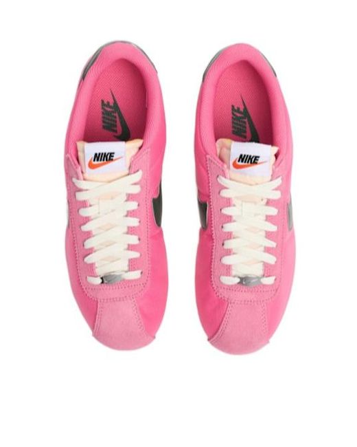 Nike Pink Laceup Casual Shoes