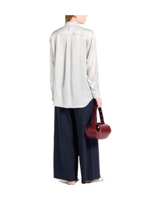 Brunello Cucinelli Blue Loose Trousers