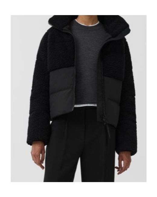 Canada Goose Black Elora Puffer Jacket