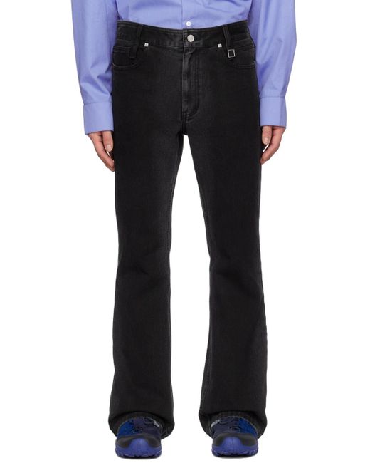 Wooyoungmi Blue Multi-Pocket Jeans for men