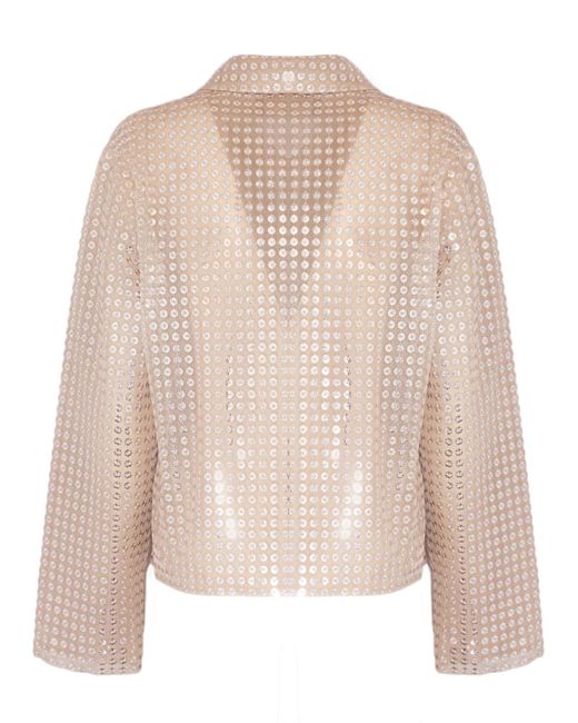 Fabiana Filippi Natural Zipped Jacket