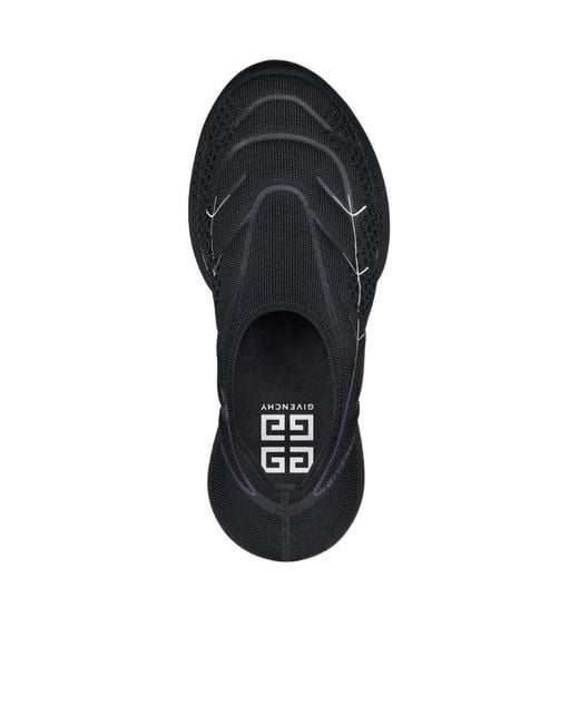 Givenchy Black Tk-360 Mesh Sneakers
