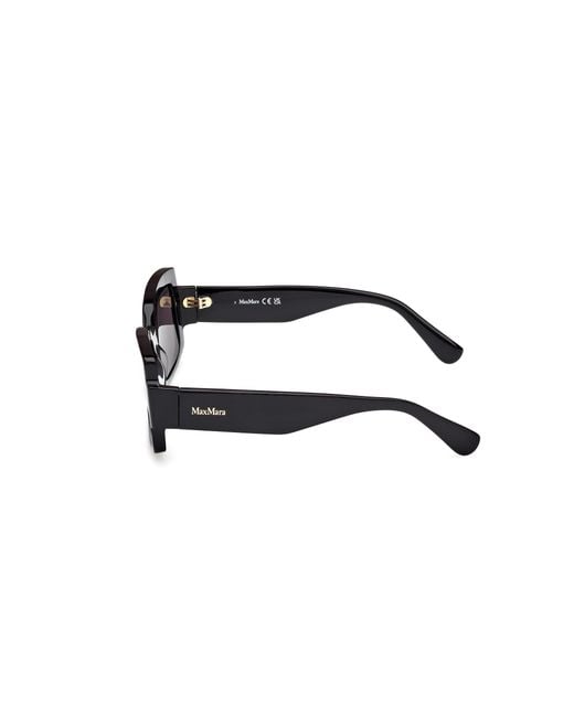 Max Mara Multicolor Rectangular Frame Sunglasses