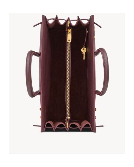 Saint Laurent Purple Sac De Jour
