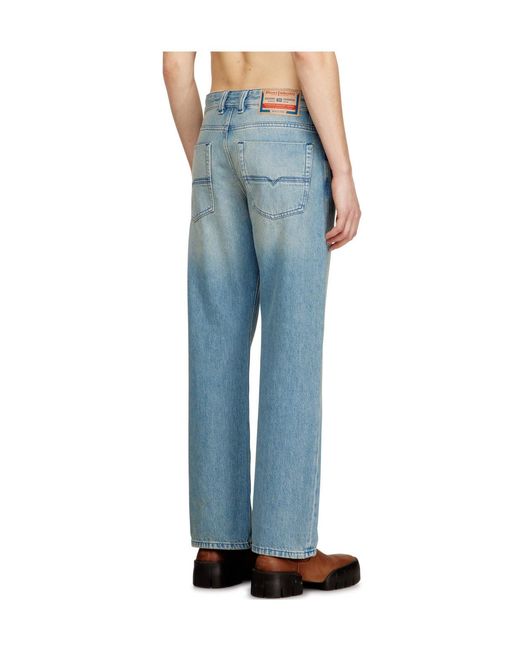 DIESEL Blue Versatile Loose Fit Jeans for men