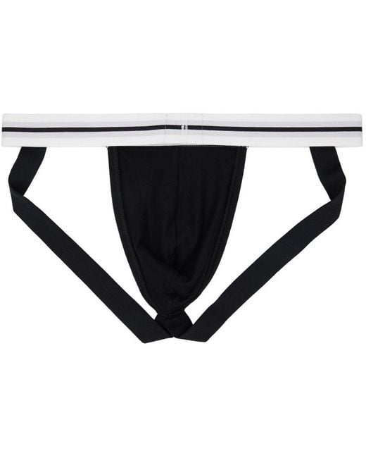 Boss Black Elastic Waist Briefs Three-Pack for men