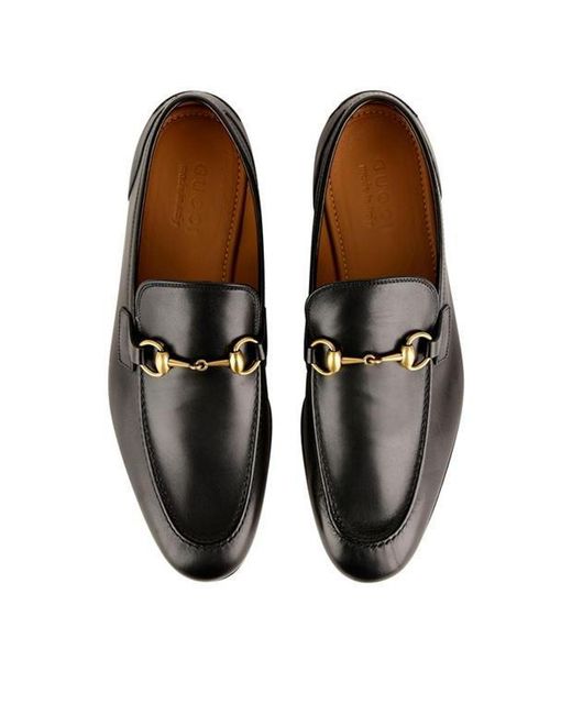 Gucci Black Horsebit Loafers for men