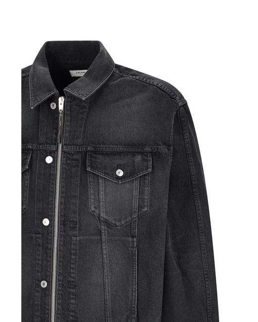 Céline Black Trucker Jacket for men