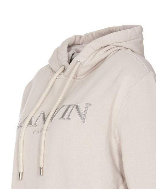 Lanvin White Long Sleeve Sweatshirt