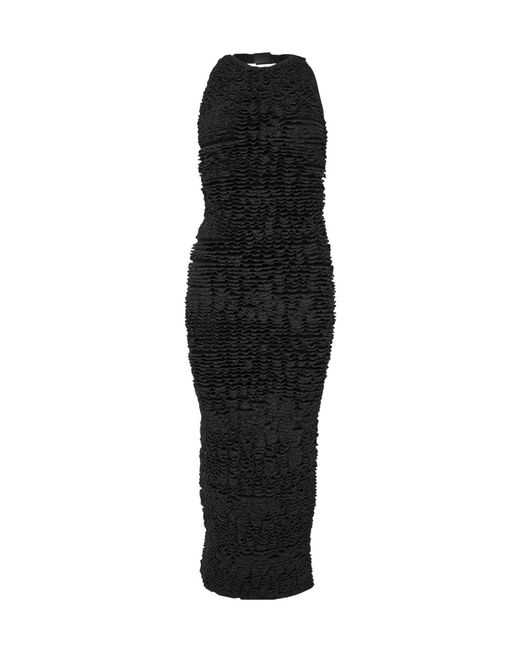 Max Mara Black Sleeveless Maxi Dress