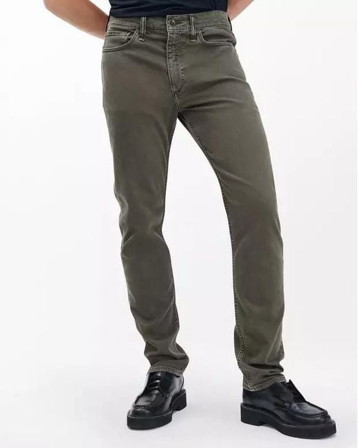 Rag & Bone Gray Jeans With Belt Loops for men