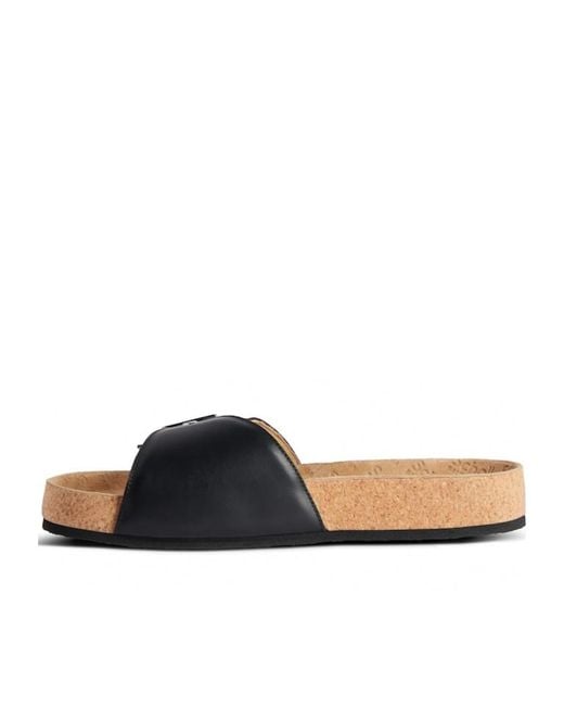 Balenciaga Brown I Scholl Flat Sandal for men