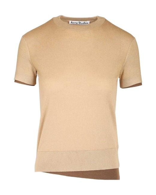Acne Natural Knitted Top