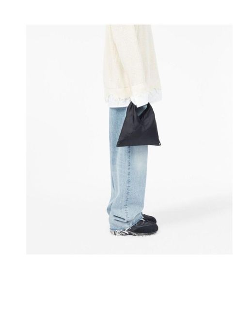 MM6 by Maison Margiela Black Top Handle Handbag